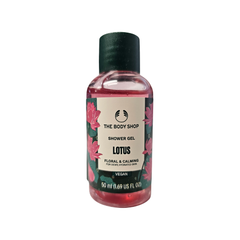 The Body Shop - Mini Trio Shower Gift Set Treat - Lotus Shower Gel 50ml, Black Grape Shower Gel 50ml, Pomegranate Shower Gel 50ml
