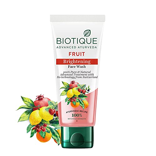 Biotique Pure & Natural Fruit Brightening Face Wash - 100 ml