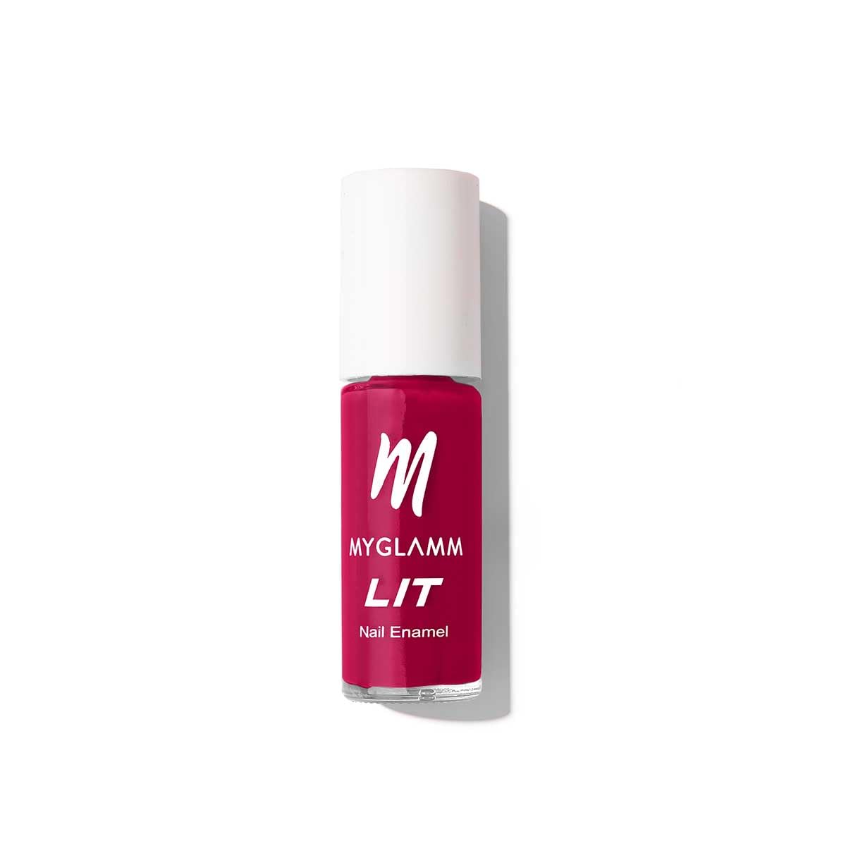 MyGlamm - LIT Long Lasting Nail Enamel 7ml - Simp