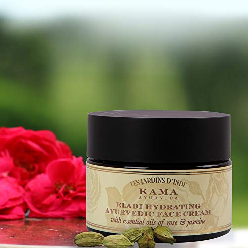 Kama Ayurveda - Eladi Hydrating Face Cream | Enriched With Vitamin C & E | Barrier Repair 50g