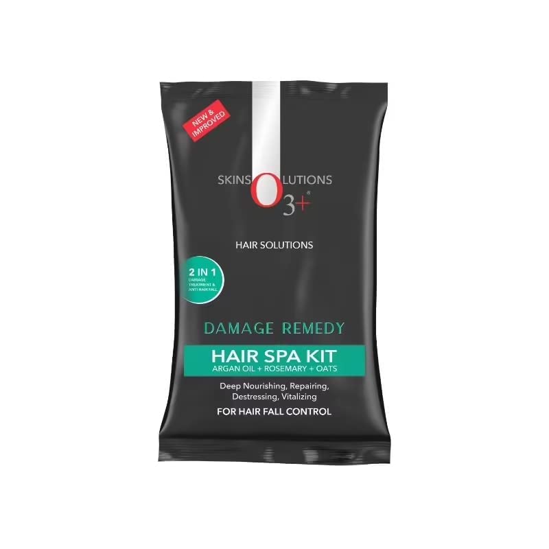 O3+ Damage Remedy Hair Spa Kit – Argan Oil, Rosemary & Oats
