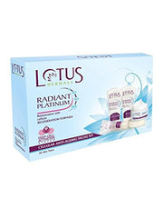 Lotus Herbals Sustainable Radiant Platinum Cellular Anti-Ageing Facial Kit