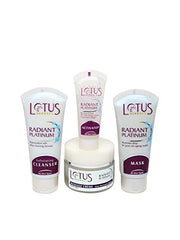 Lotus Herbals Sustainable Radiant Platinum Cellular Anti-Ageing Facial Kit