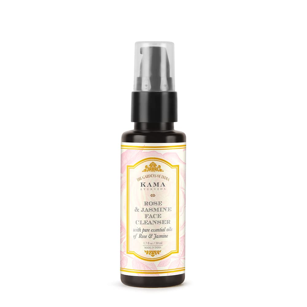 Kama Ayurveda - Rose & Jasmine Face Cleanser | Cleansing, Refreshing and Hydrating 50ml