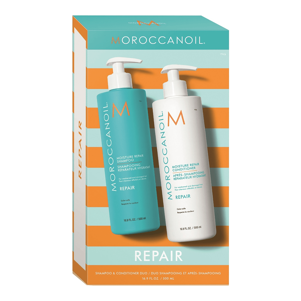 Moroccanoil Moisture Repair Shampoo and Conditioner 500ml Duo Pack