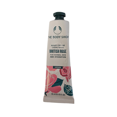 The Body Shop - British Rose Trio Gift Set - British Rose Shower Gel 60ml, British Rose Hand Cream 30ml, British Rose Body Butter 50ml, Carry Bag