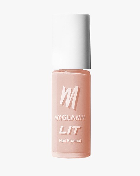 MyGlamm - LIT Long Lasting Nail Enamel 7ml - Low Key