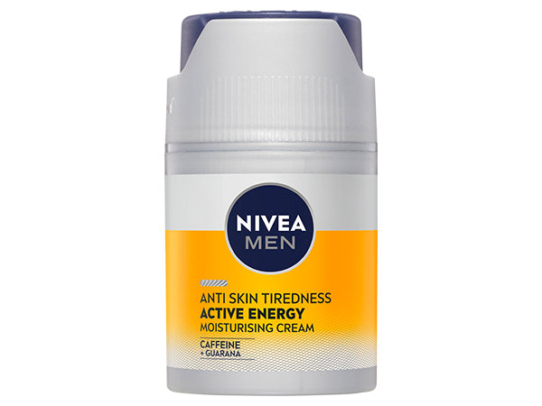 Nivea MEN Active Energy Face Moisturiser With Caffeine & Guarana 50ml