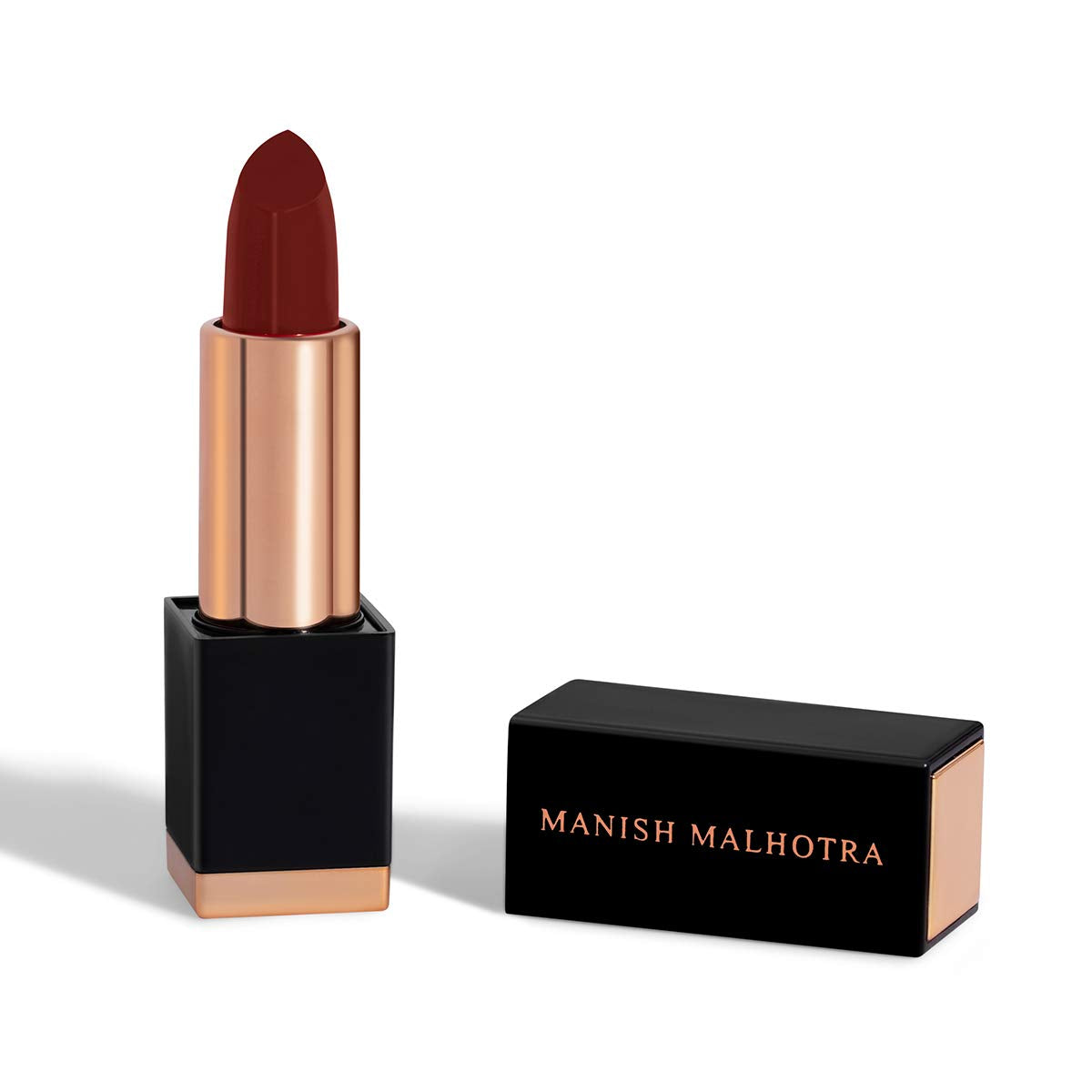 MyGlamm - Manish Malhotra Soft Matte Lipstick - Velvet Wine (Deep Maroon Shade) | Long Lasting, Hydrating, Moisturising, Matte Finish Creamy Lipstick
