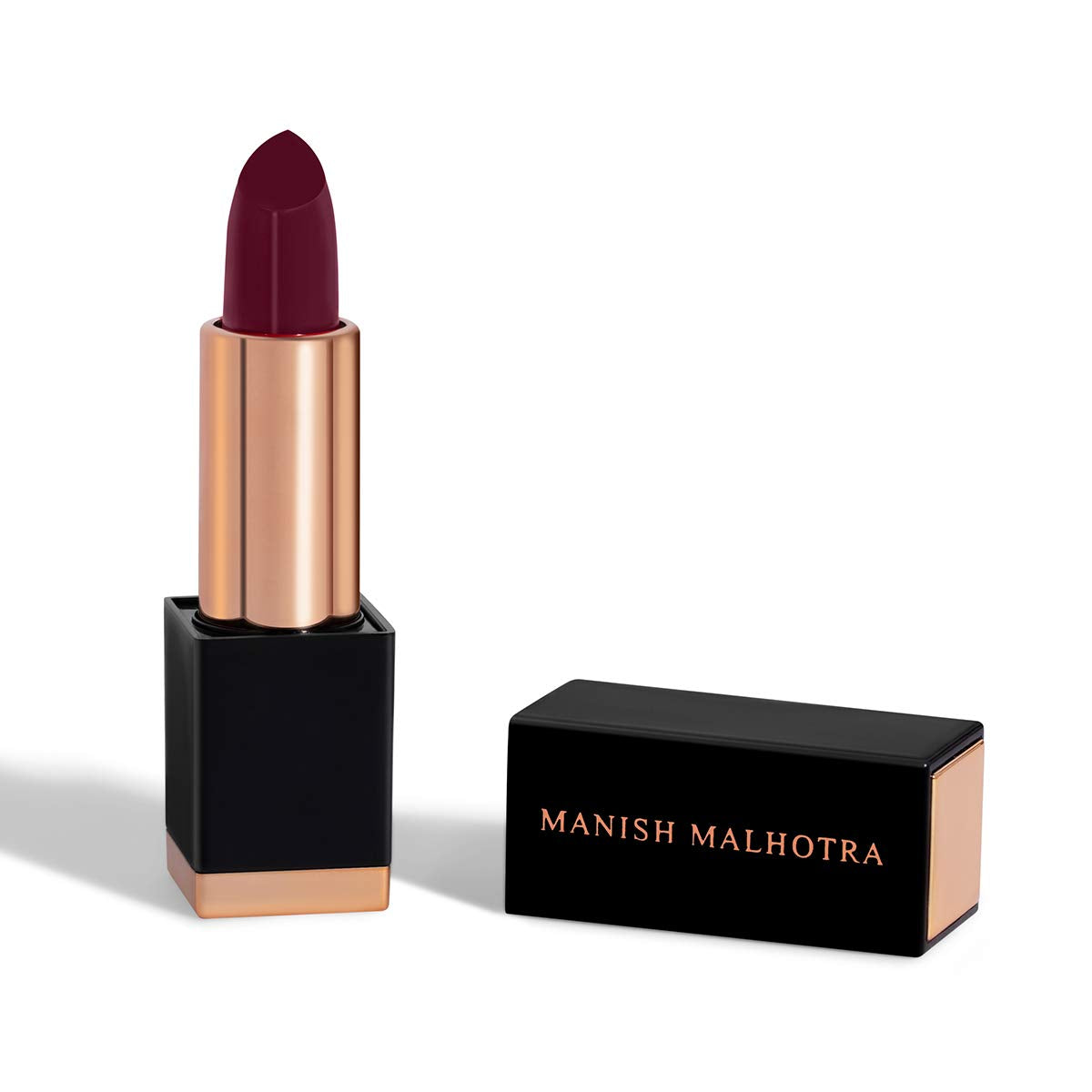 MyGlamm - Manish Malhotra Soft Matte Lipstick - Violet Dream (Deep Plum Shade) | Long Lasting, Hydrating, Moisturising, Matte Finish Creamy Lipstick