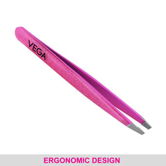 Vega - All That Glitter Slant Tip Tweezer - TW-06