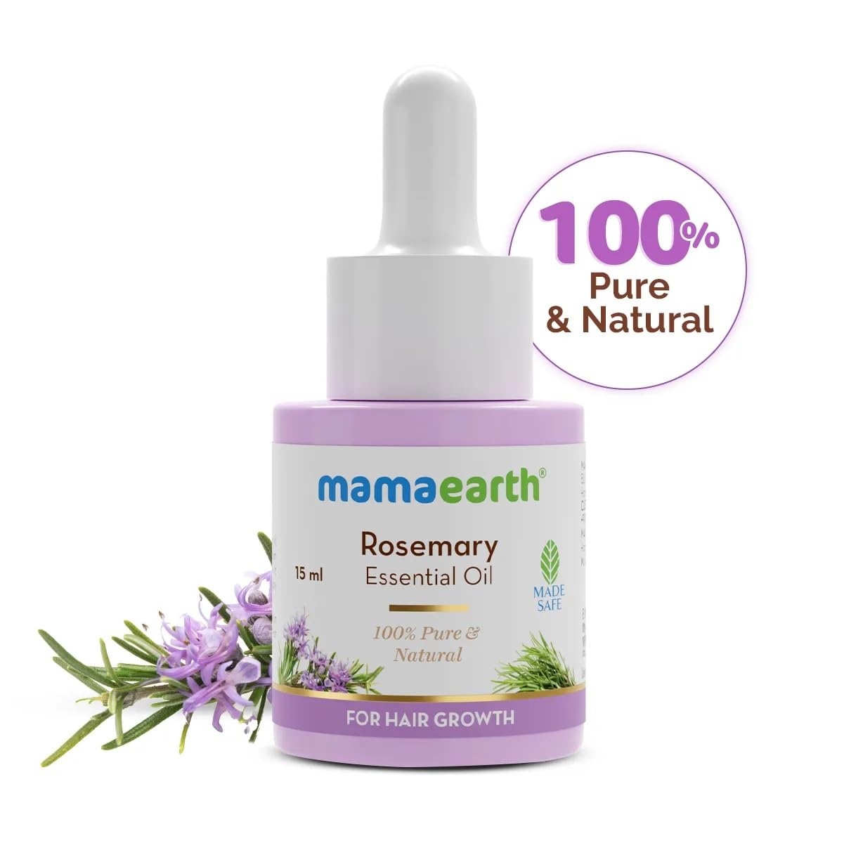 Mamaearth - Rosemary Essential Oil for Hair Growth 15ml