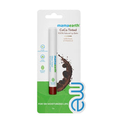 Mamaearth - CoCo Tinted 100% Natural Lip Balm with CoCo and Vitamin E 2g