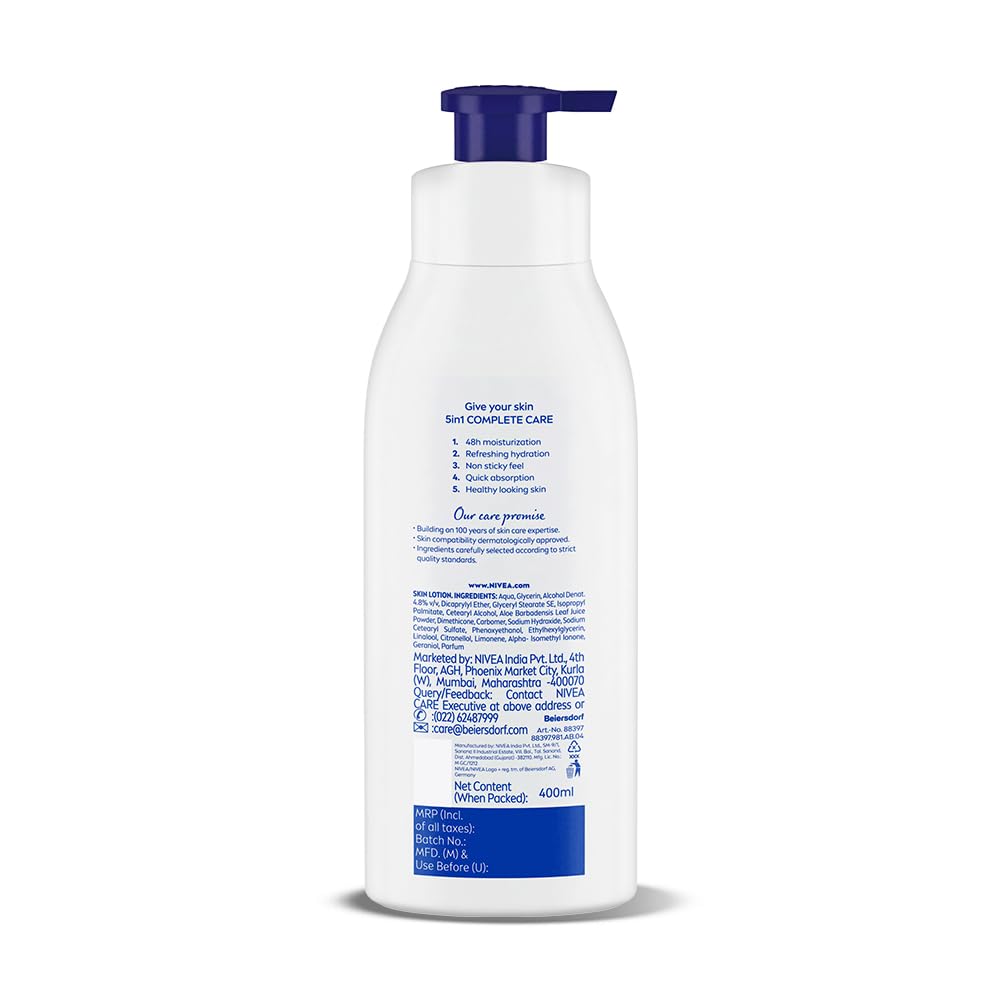Nivea Aloe & Soothing Body Lotion 400ml