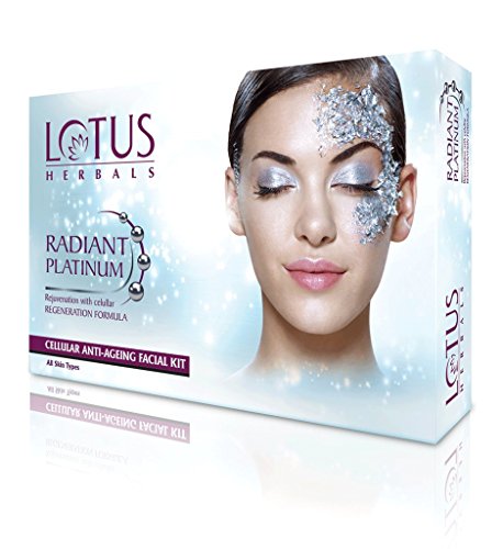 Lotus Herbals Sustainable Radiant Platinum Cellular Anti-Ageing Facial Kit