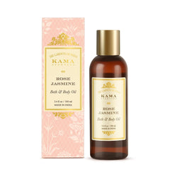 Kama Ayurveda - Unisex Rose Jasmine Bath and Body Oil 100ml