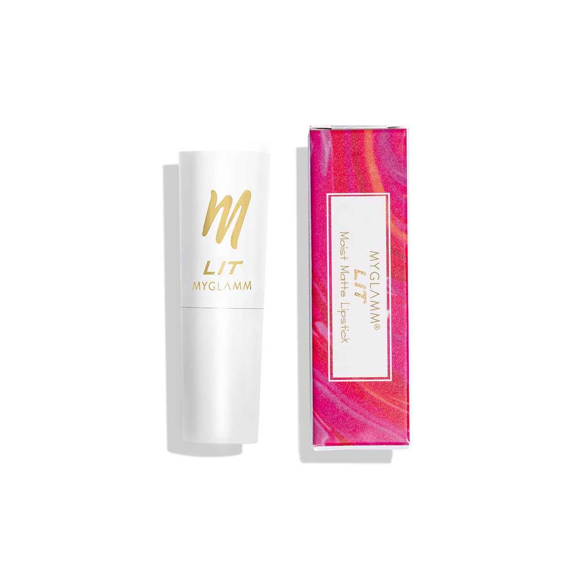 MyGlamm - Lit Moist Matte Lipstick - Red Lady 4.2g
