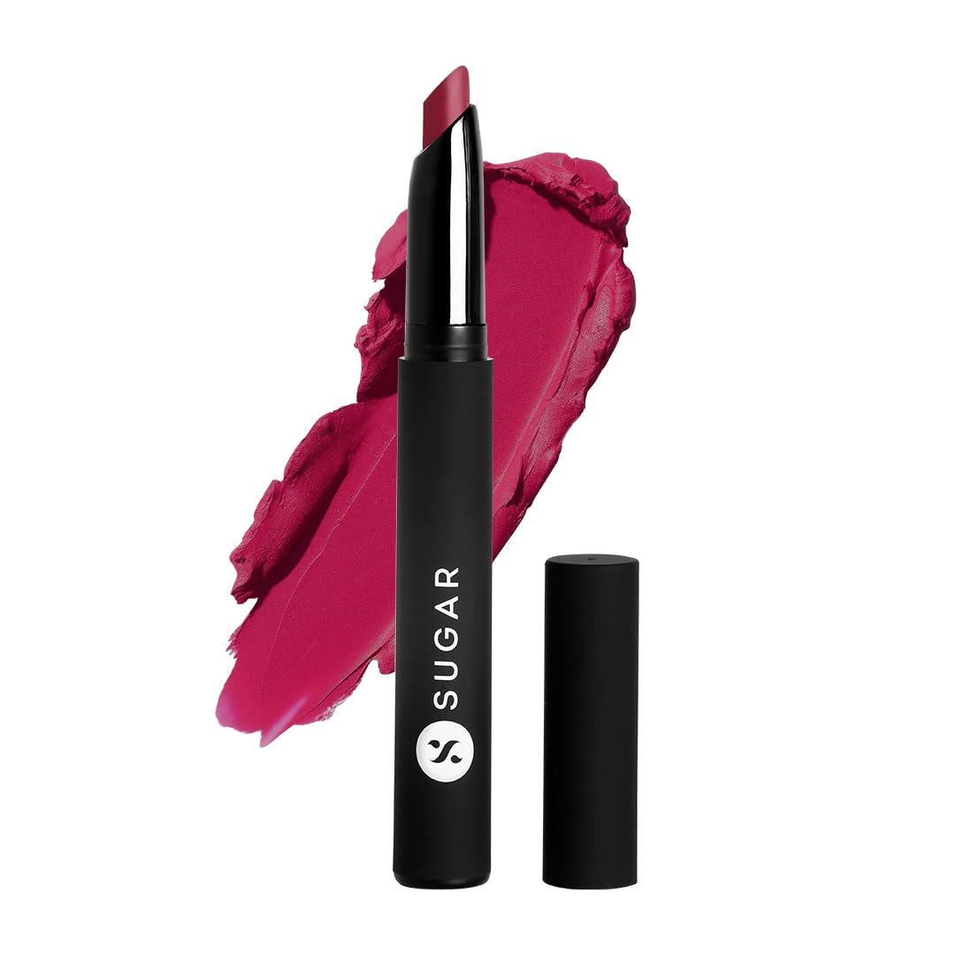 Sugar - Matte Attack Transferproof Lipstick Color: 01 Boldplay (Cardinal Pink)