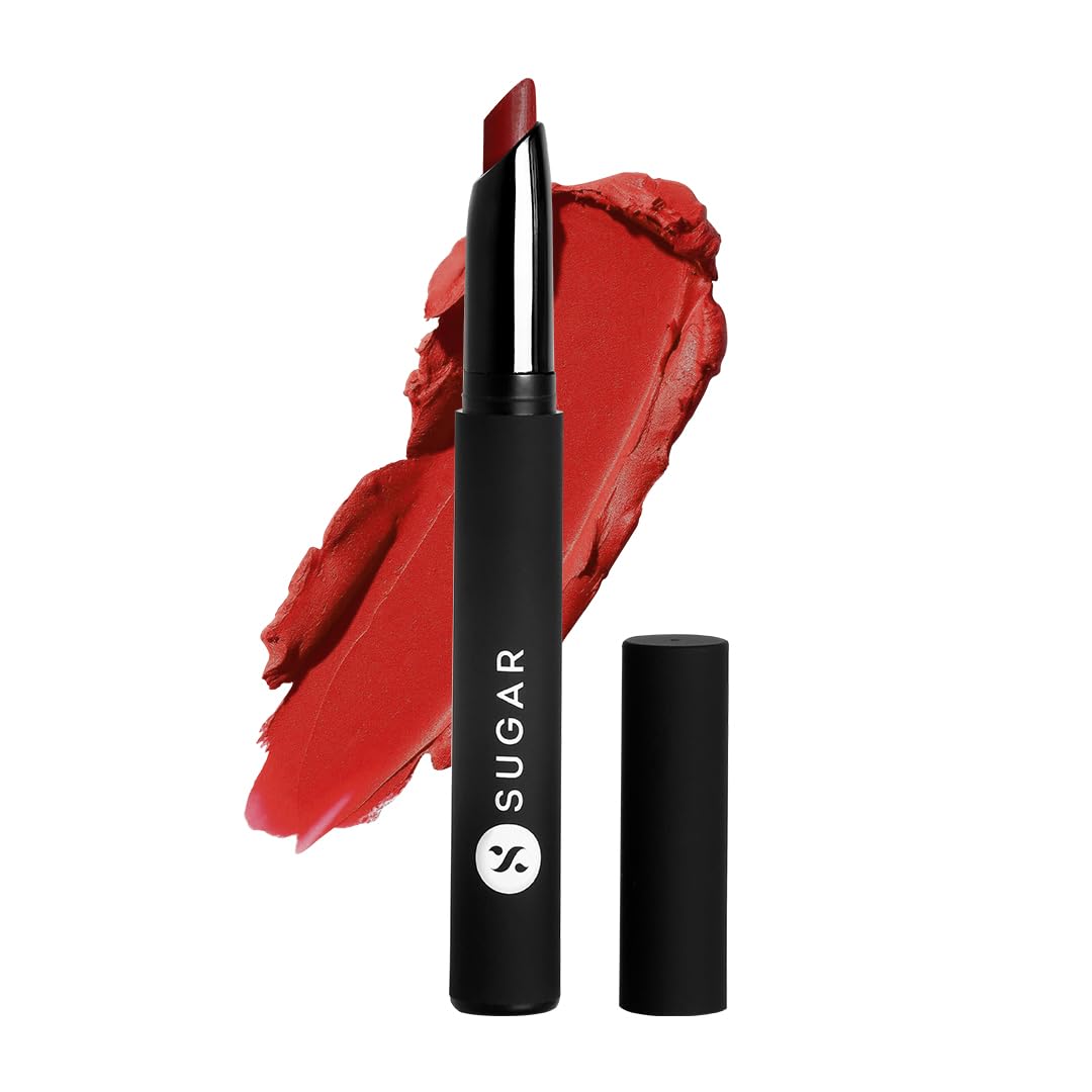 Sugar - Matte Attack Transferproof Lipstick Color: 02 Red Zeppelin (Chilli Red)