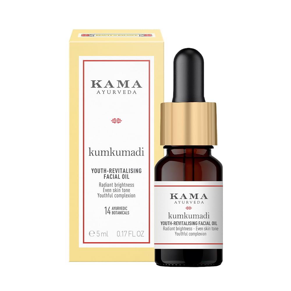 Kama Ayurveda - Kumkumadi Youth-Revitalising Facial Oil - Rich in Vitamin A & C 5ml