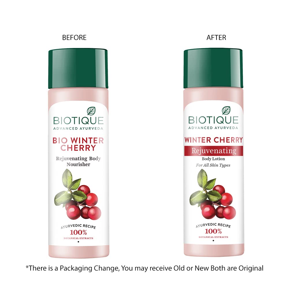 Biotique Bio Winter Cherry Rejuvenating Body Nourisher 120ml