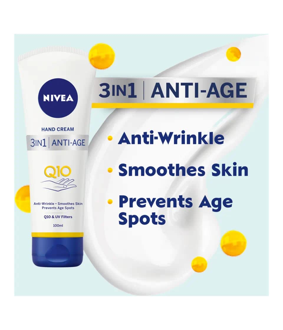 Nivea Q10 3-in-1 Anti-Age Hand Cream 100ml