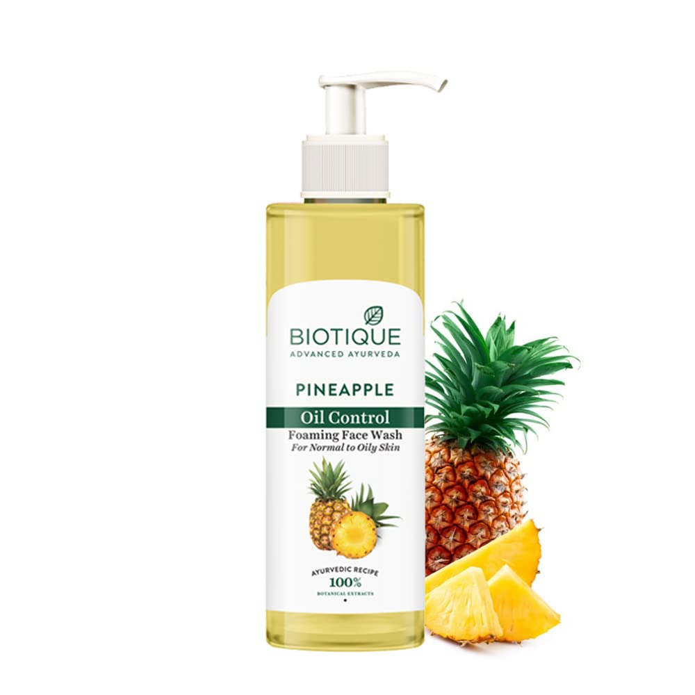 Biotique Pineapple Oil Control Foaming Face Wash 200ml