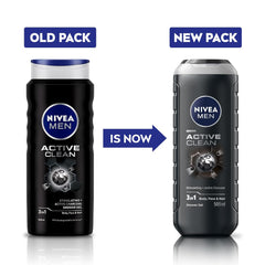 Nivea - MEN Active Clean Shower Gel 500ml
