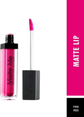 Swiss Beauty Matte Lip Liquid Lipstick – 18 Fire Red