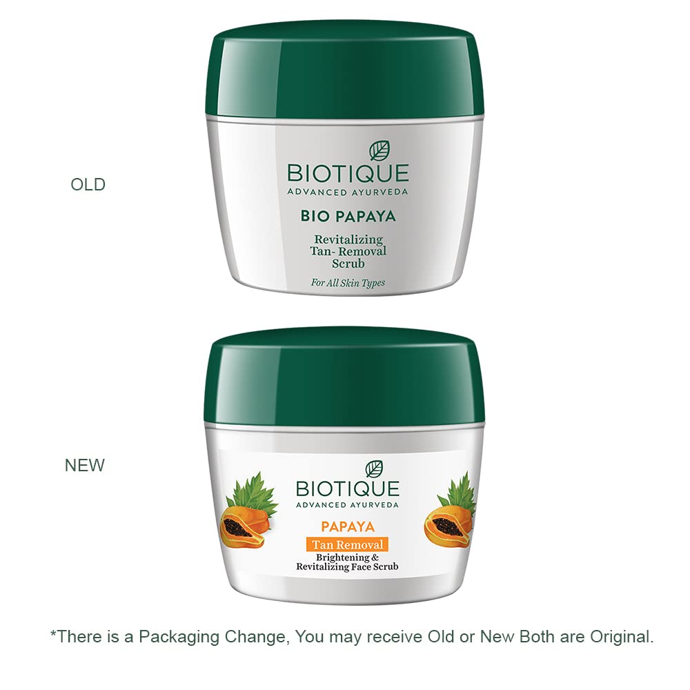 Biotique Papaya Tan Removal Brightening & Revitalizing Face Scrub 235g