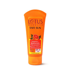 Lotus Herbals Safe Sun Vitamin C Matte GEL SPF50 Daily Sunscreen - 100 g