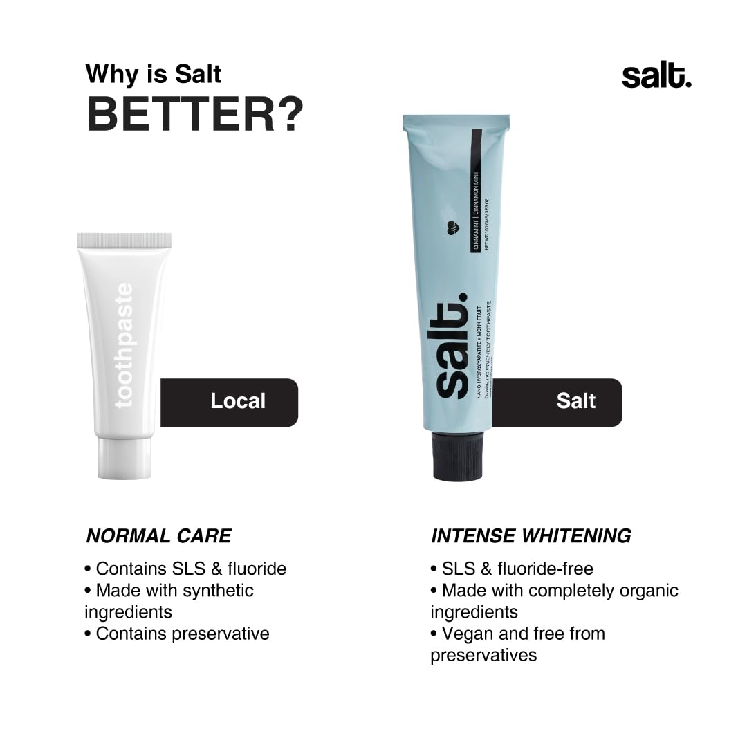 Salt Oral Care - Cinnamint Diabetic Friendly Toothpaste 100g
