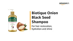 Biotique Advanced Organics Onion Black Seed Shampoo 300 ml