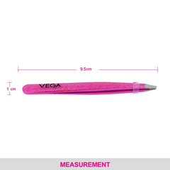Vega - All That Glitter Slant Tip Tweezer - TW-06