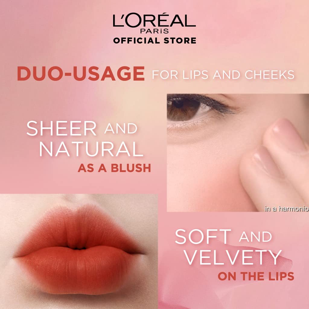 L'Oreal Paris - Chiffon Signature Liquid Lipstick 7ml - Lead 129