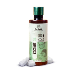 Nat Habit - 100% Pure Cold Pressed Coconut Hair & Skin Oil 200ml