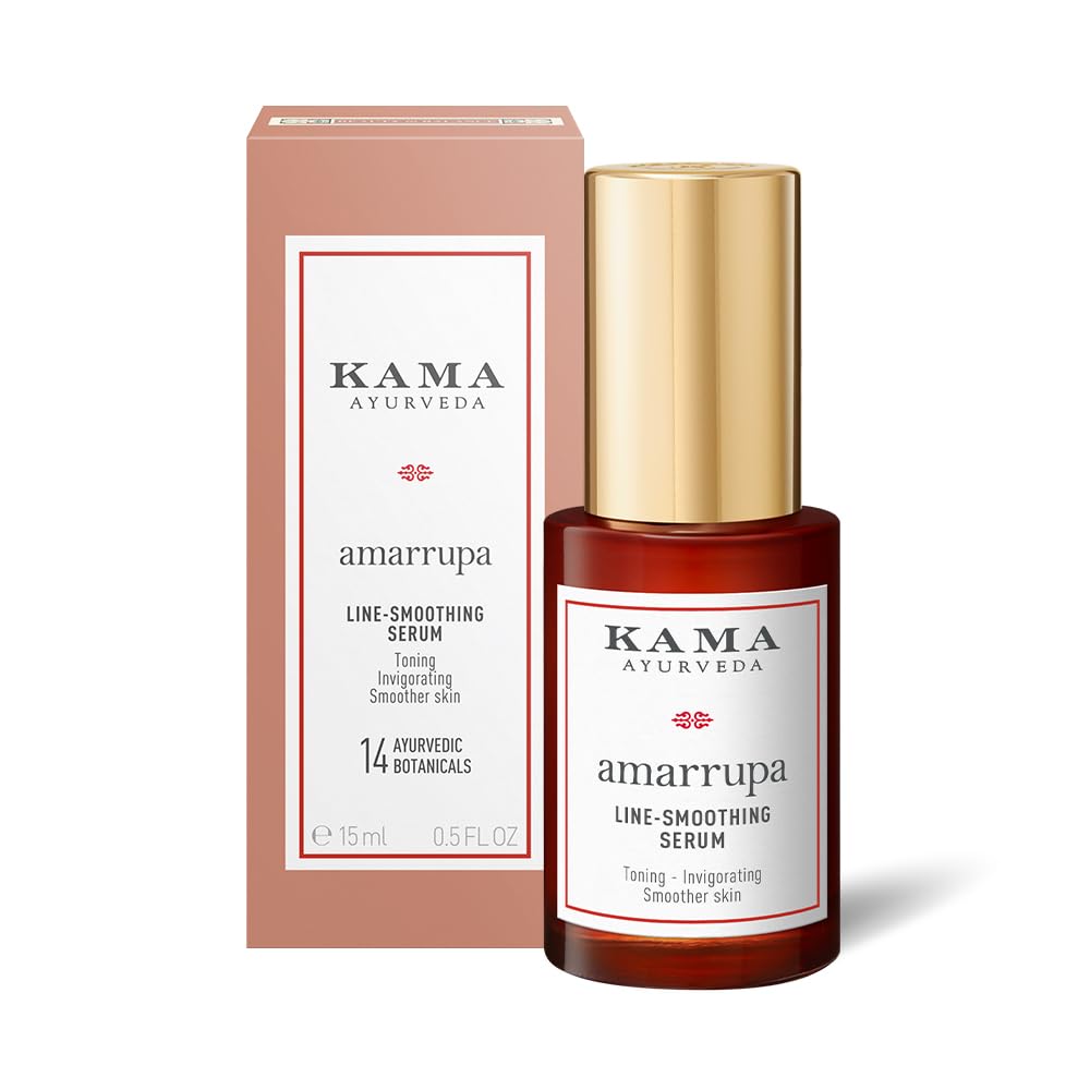 Kama Ayurveda - Amarrupa Line Smoothing Face Serum with Centella Asiatica 15ml