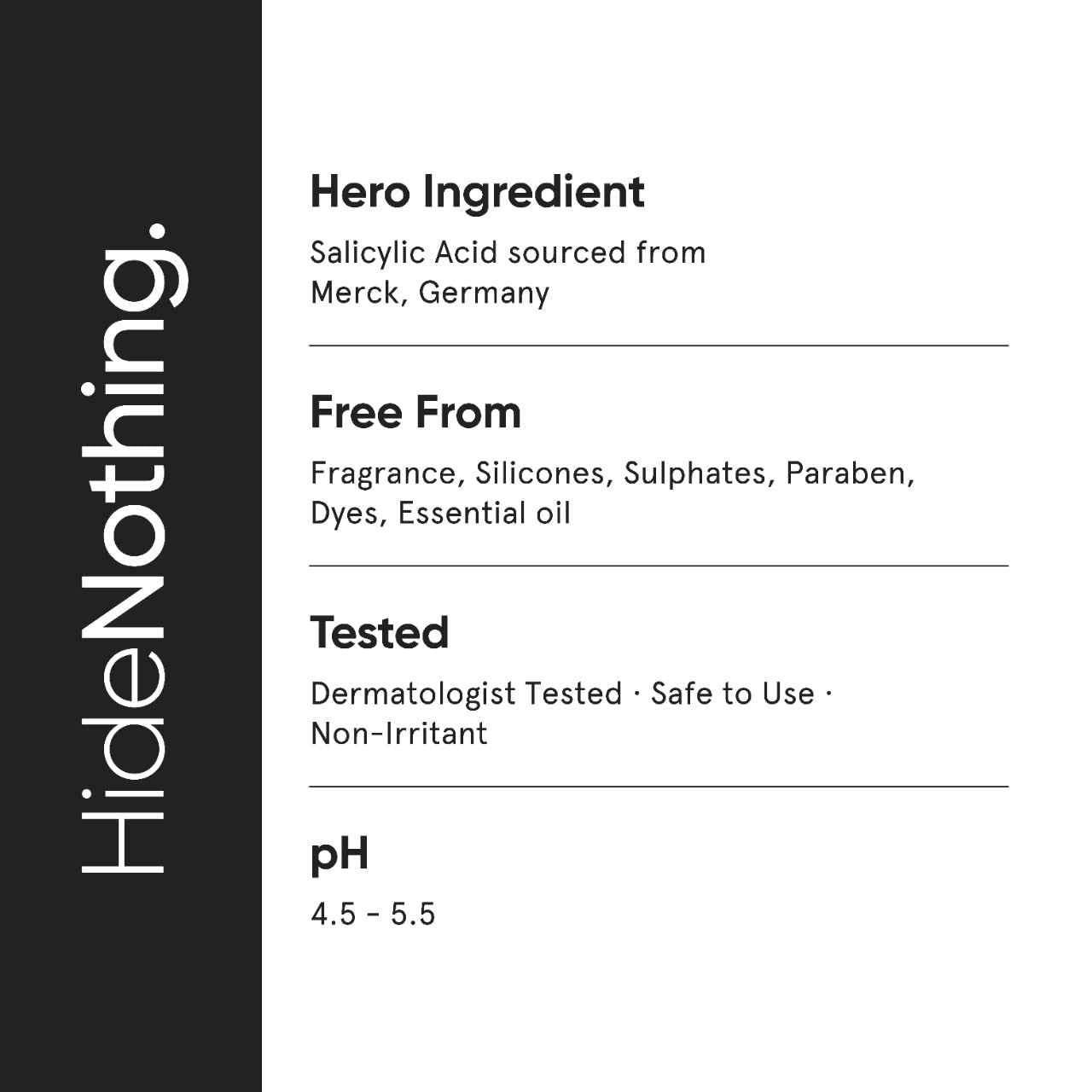 Minimalist - Salicylic Acid + LHA 02% Cleanser for Oily / Acne Prone Skin Face Wash 100ml