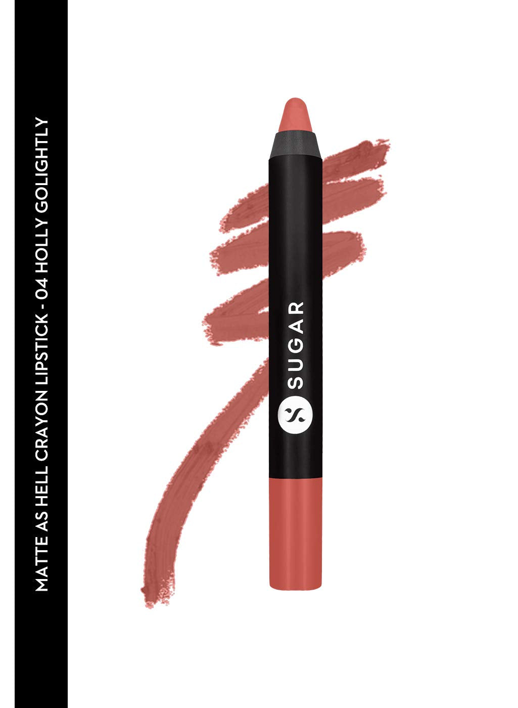 Sugar - Matte As Hell Crayon Lipstick Color: 04 Holly Golightly (Nude) | 2.8 gm