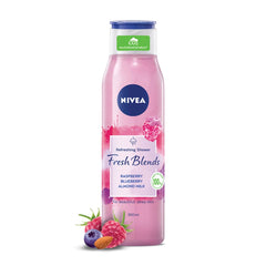 Nivea Fresh Blend Raspberry Blueberry Almond Milk Shower Gel 300ml
