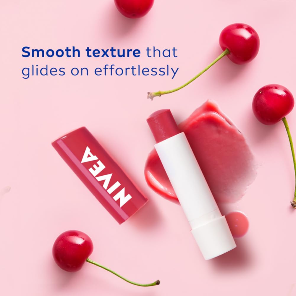 Nivea - Melt In Lip Balm Cherry Shine 4.8g