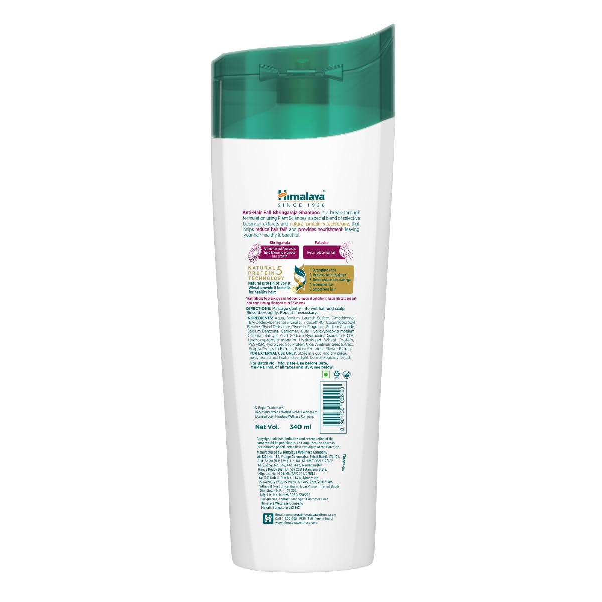 Himalaya - Anti-Hair Fall Bhringaraja Shampoo 340ml