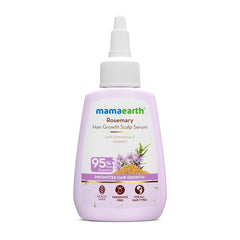 Mamaearth - Rosemary Hair Growth Scalp Serum with 95% Pure Rosemary Oil Extract & 4% Anagain 50ml