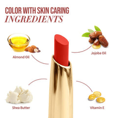 MyGlamm - Ultimatte Long-Stay Matte Lipstick Upto 12hr 1.3g Shade No. 04 Bombshell