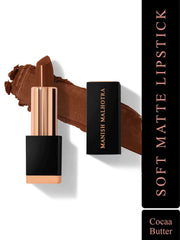 MyGlamm - Manish Malhotra Beauty Soft Matte Lipstick-Cocoa Butter-4g