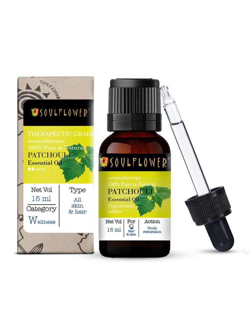 SoulFlower - Patchouli Essential Oil for Deep Conditioning 15ml