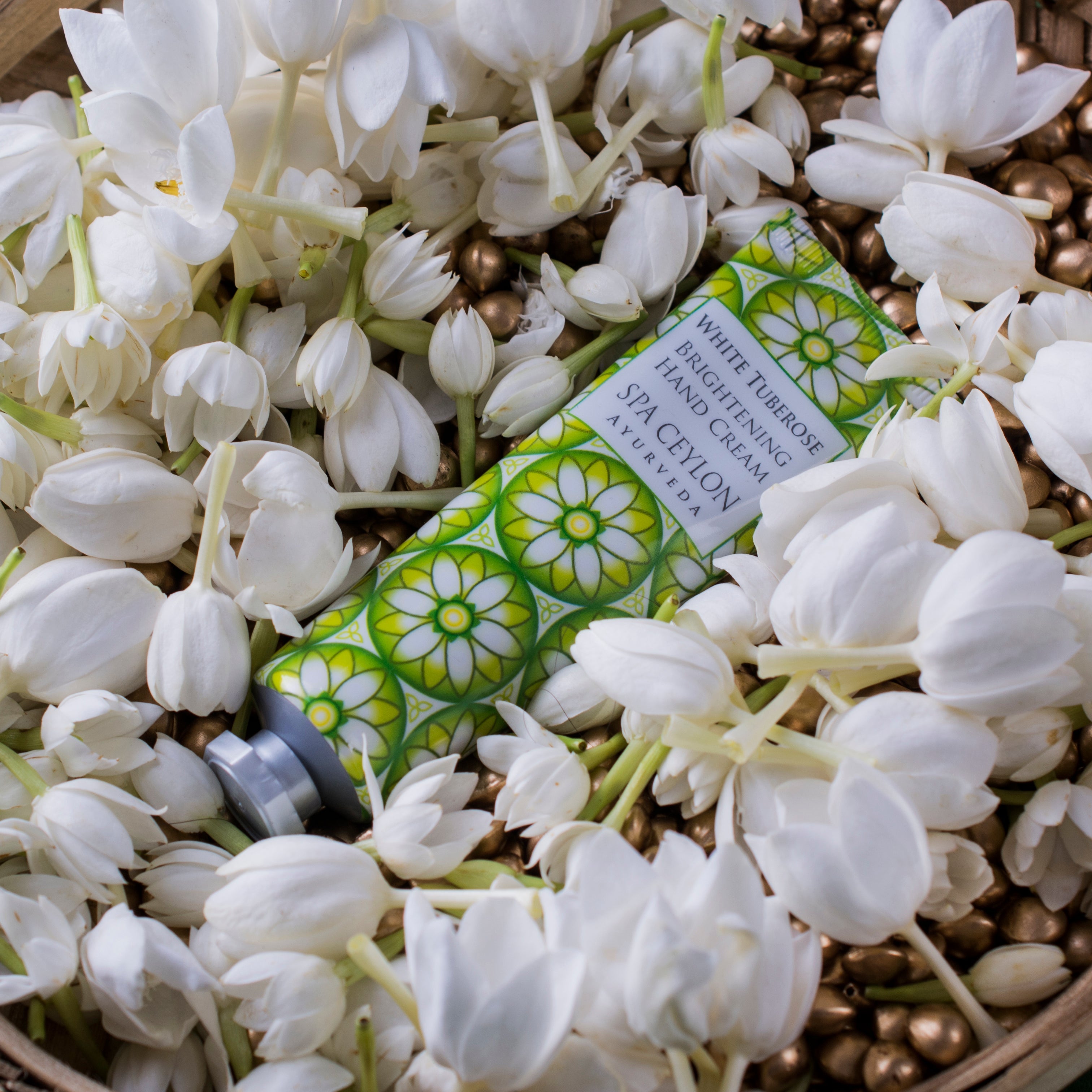 WHITE TUBEROSE - Brightening Hand Cream -30gr - Kess Hair and Beauty