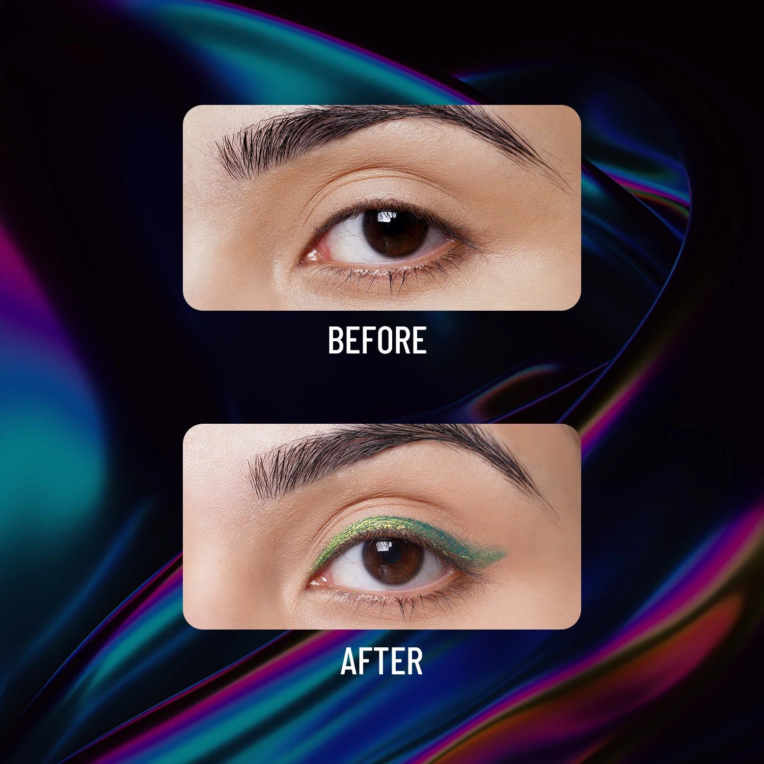 Swiss Beauty Holographic Eyeliner Northern Light