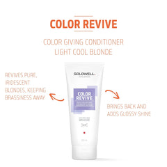 Goldwell Dualsenses Color Revive Color Giving Conditioner 200ml - Light Cool Blonde