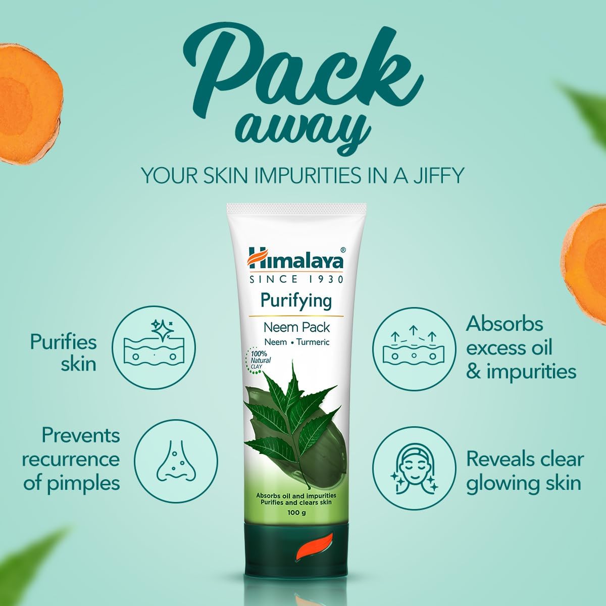 Himalaya - Purifying Neem Pack 100g